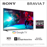 BRAVIA 7 | 75 inch | 75XR70 | 4K Mini LED TV | 3 Years Warranty 0