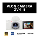 ZV-1 II | Vlog Camera | ZV1 M2 | Compact Camera | 1 Year + 3 Months Warranty 1
