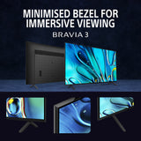 BRAVIA 3 | 65 inch | 65S30 | 4K Ultra HD TV | 3 Years Warranty 3