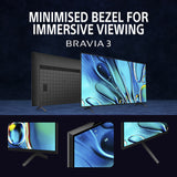 BRAVIA 3 | 85 inch | 85S30 | 4K Ultra HD TV | 3 Years Warranty 3