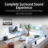 BRAVIA Theatre System 6 | 5.1ch Home Theatre System | 1000 W total power output | Dolby Atmos®/DTS:X® 1