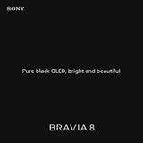 BRAVIA 8 | 55 inch | 55XR80 | 4K OLED TV | 3 Years Warranty - Shipping from End Aug 24