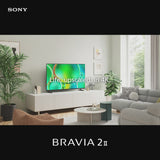 BRAVIA 2 II | 50 Inch | 4K Processor X1™ | 4K Ultra HD | High Dynamic Range (HDR) | Smart TV (Google TV) - Shipping from End July 12