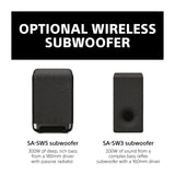 360 Spatial Sound Mapping Dolby Atmos® / DTS:X® 3.1ch Soundbar ┃ HT-A3000 10