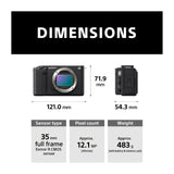 ZV-E1 Full-frame Vlog Camera (Body Only) 3