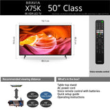 50" X75K | 4K Ultra HD | High Dynamic Range (HDR) | Smart TV 1