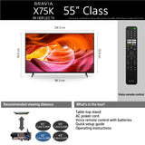 55" X75K | 4K Ultra HD | High Dynamic Range (HDR) | Smart TV 1