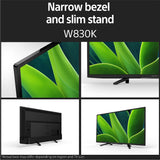 W830K (HD Ready) | High Dynamic Range (HDR) | Smart TV 2