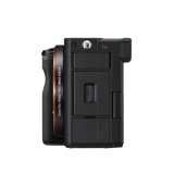 Sony Alpha 7C | Full-frame Mirrorless Interchangeable Lens Camera | Left Side View Image | Black Color 8