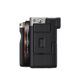 Sony Alpha 7C | Full-frame Mirrorless Interchangeable Lens Camera | Left Side View Image | Silver Color 4