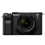 Sony Alpha 7C with FE 28-60mm F4-5.6 Kit Lens | Full-frame Mirrorless Interchangeable Lens Camera | Front Image | Black Color 5