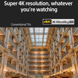 43" X75K | 4K Ultra HD | High Dynamic Range (HDR) | Smart TV 4