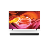 55" X75K 4K Ultra HD Smart TV + HT-S100F Soundbar Bundle 0