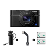RX100 VII Compact Camera, Unrivalled AF (with Shooting Grip) 0
