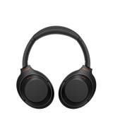 Sony WH-1000XM4 Noise Cancelling Wireless Headphones With Bluetooth Capabilities | Front View Image | Black Color 3