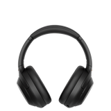 Sony WH-1000XM4 Noise Cancelling Wireless Headphones With Bluetooth Capabilities | Front View, Wearing Angle Image | Black Color 5