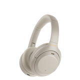 Sony WH-1000XM4 Noise Cancelling Wireless Headphones With Bluetooth Capabilities | Side View Image | Beige Color 2
