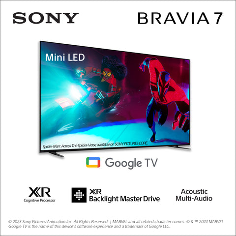 BRAVIA 7 | 85 inch | 85XR70 | 4K Mini LED TV | 3 Years Warranty - Available From Early June