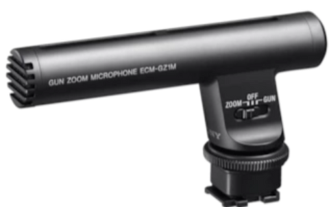 ECM-GZ1M Gun Zoom Microphone
