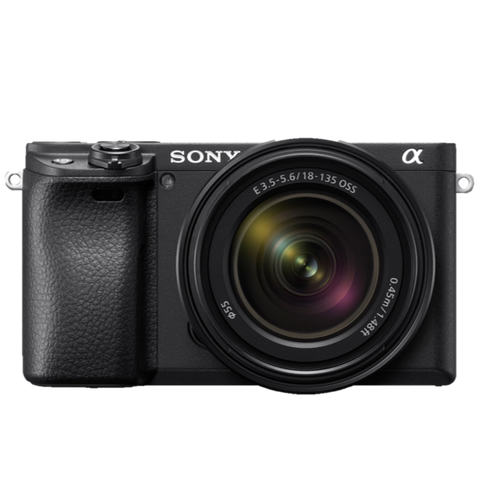 Alpha 6400 E-mount Camera with APS-C Sensor (Body with SEL18135 Lens)